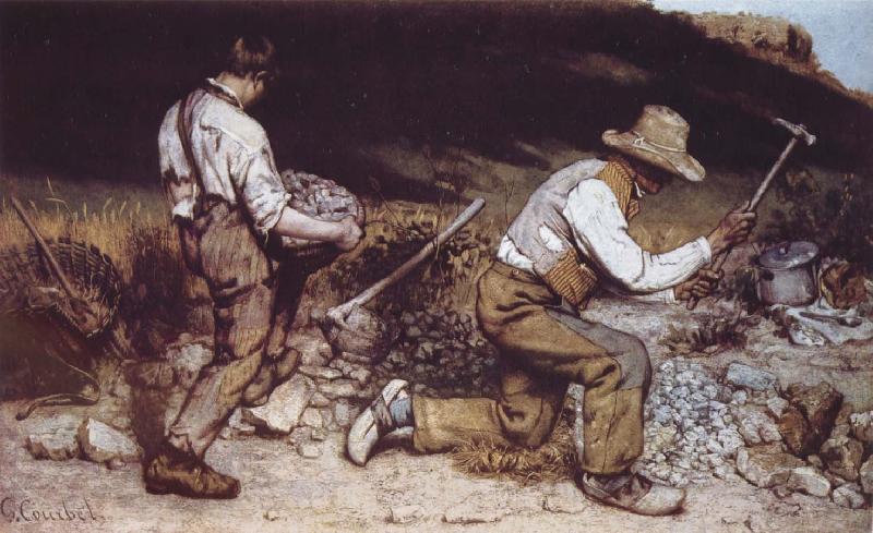 Gustave Courbet The StoneBreakers Germany oil painting art